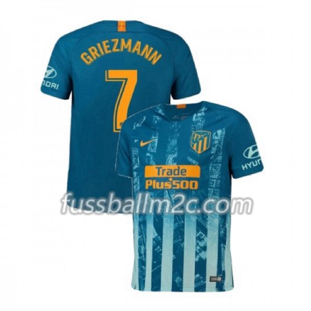 Fußballtrikots Atlético Madrid Antoine Griezmann 7 Ausweich Trikotsatz 2018-2019